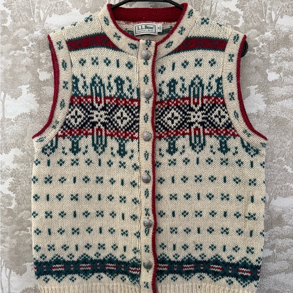 L.L. Bean Other - Vintage L.L. Bean Fair Isle Knit Vest